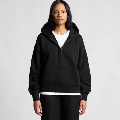 Wo's Relax Half Zip Hood 4164 Thumbnail